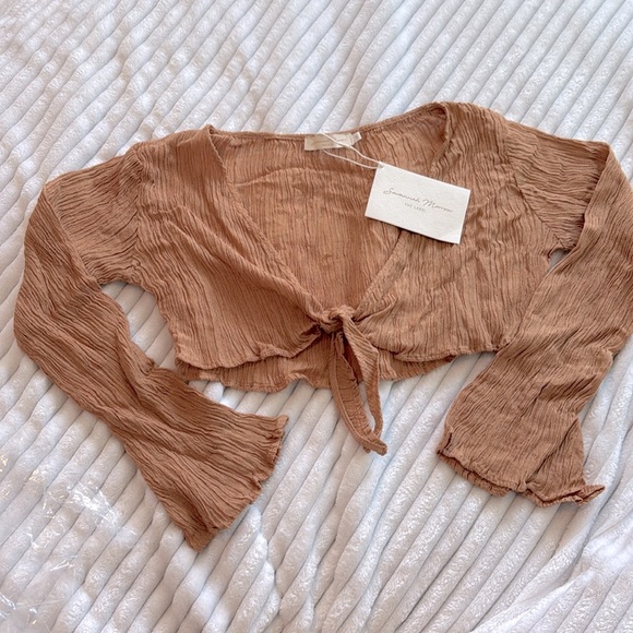 Savannah Morrow Amarillo Top in Sandstone - Picture 2 of 8